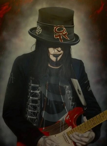 Stickman He's the Blood Stain on the Stage - Mick Mars (SN)